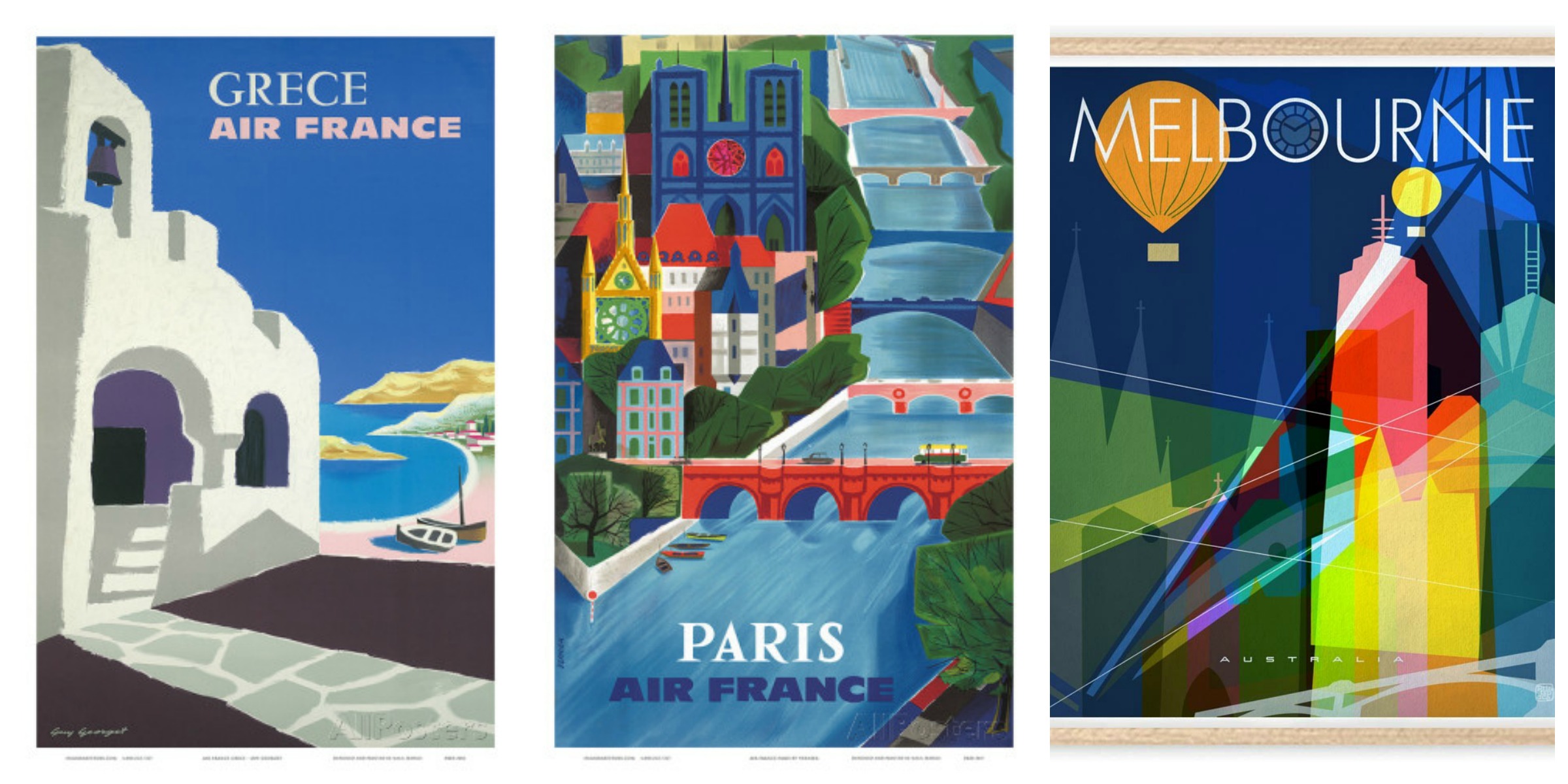 Greece Paris Melbourne