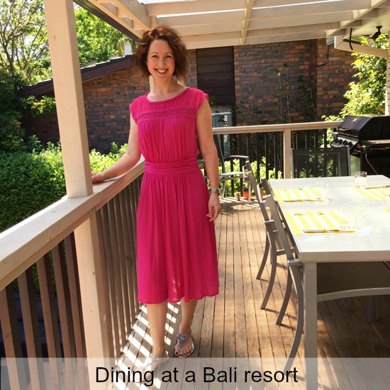 Boden pink dress
