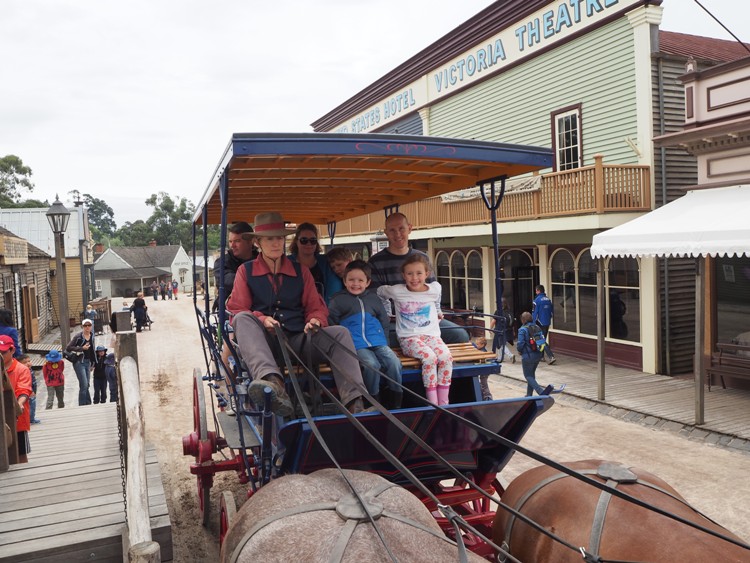 Horse and coach ride