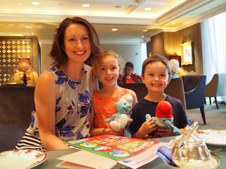Smurfs high tea 1