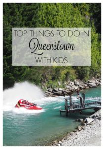Top things to do in Queenstown with kids - Queenstown, New Zealand is an outdoor adventure-lover's dream. Even with kids! From riding the Shotover Jet in Lord of the Rings country to luging down a mountain, these are the must-do Queenstown highlights.