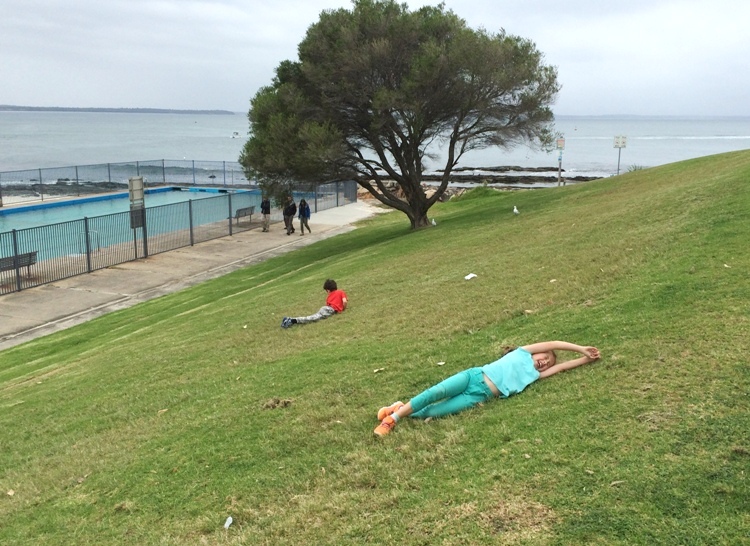 Jervis Bay - rolling down hills