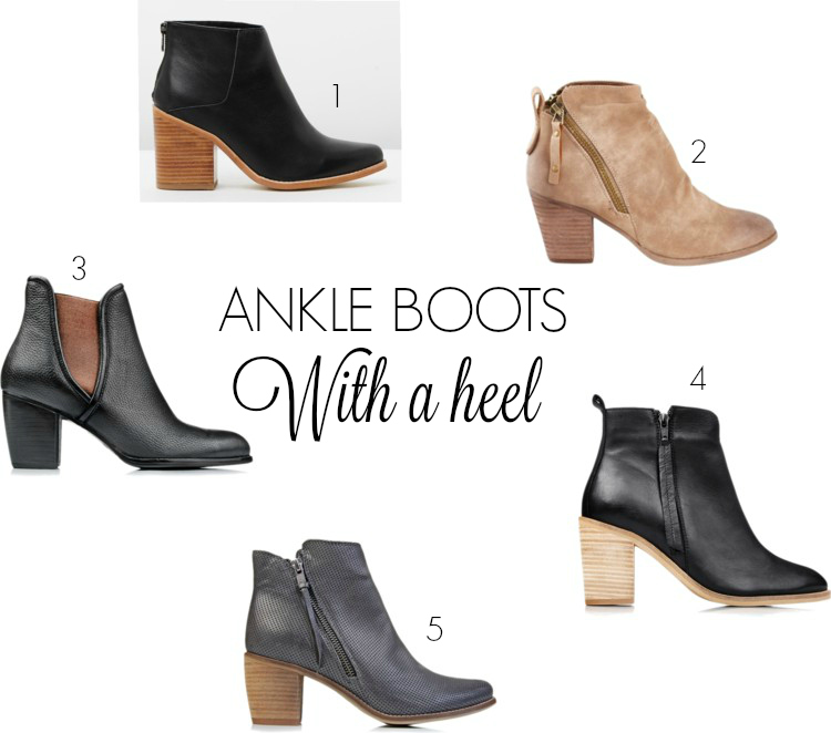 Heeled boots
