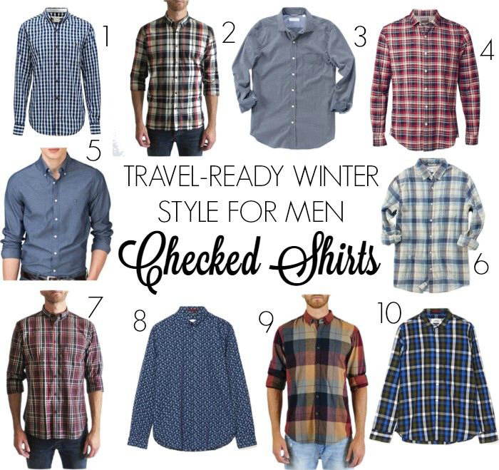 How to get your man's wardrobe sorted for winter travel - Checked shirts