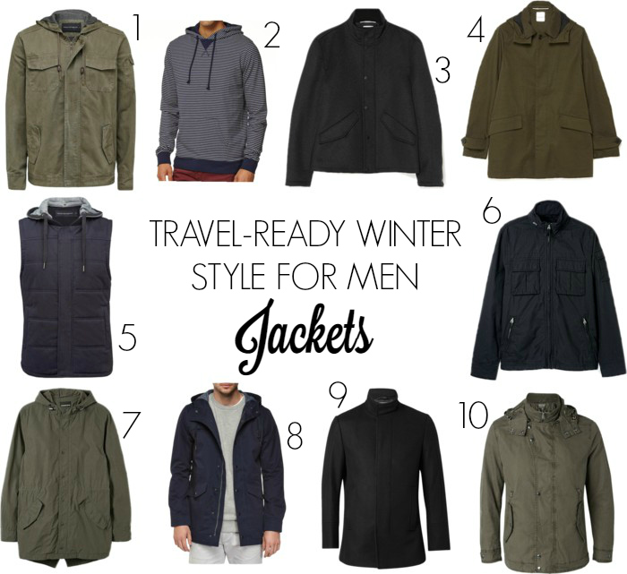 How to get your man's wardrobe sorted for winter travel - Jackets