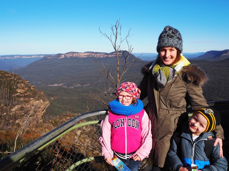 Blue Mountains day trip view
