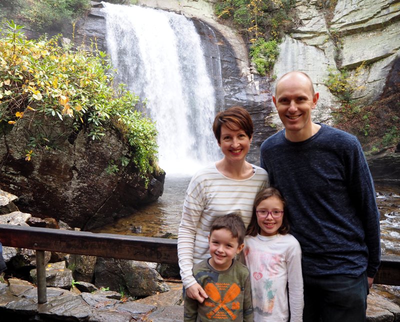 Looking glass waterfall