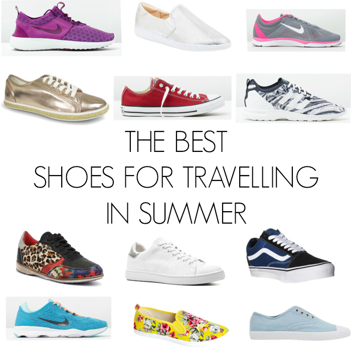 The best shoes for travelling in summer - if you're going to be doing a lot of walking then you need to be comfortable - Escape With Kids