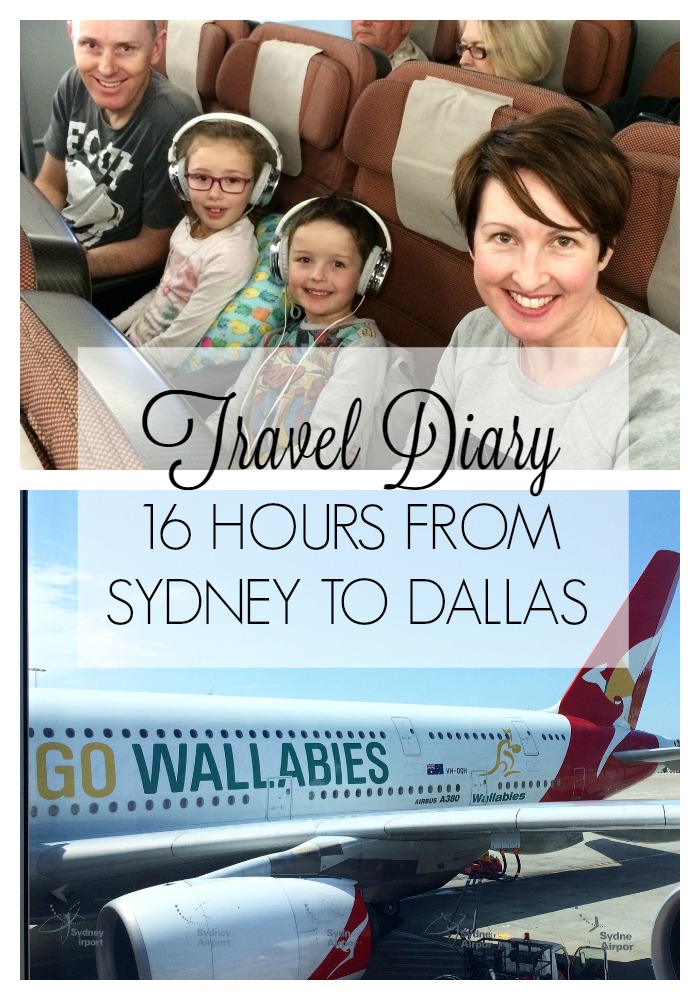 Travel Diary | 16 hours from Sydney to Dallas - Who knew long haul travel could be fun!! #longhaul #qantas #familytravel #longhaulwithkids #travelwithkids #flyingwithkids