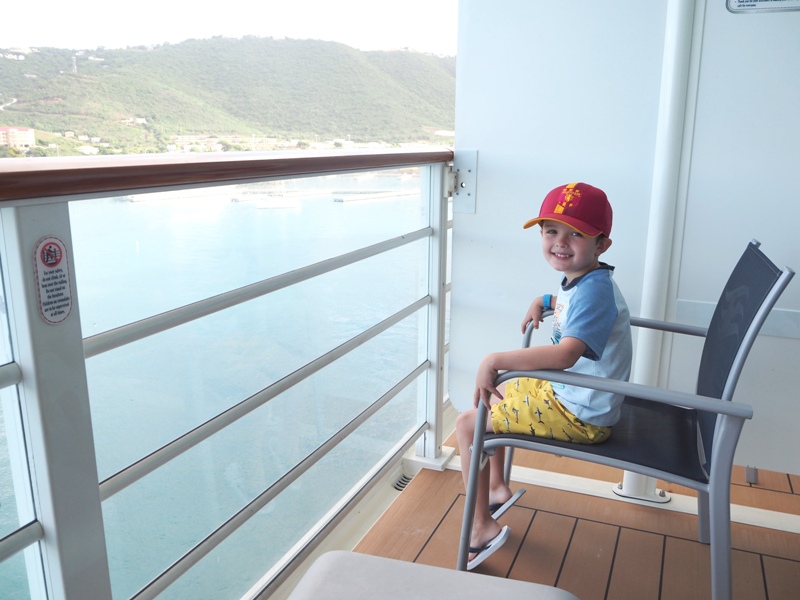 Eastern Caribbean Disney Cruise - Disney Fantasy balcony