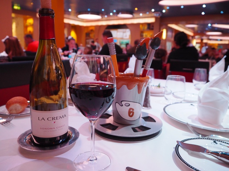 Disney Cruise restaurants
