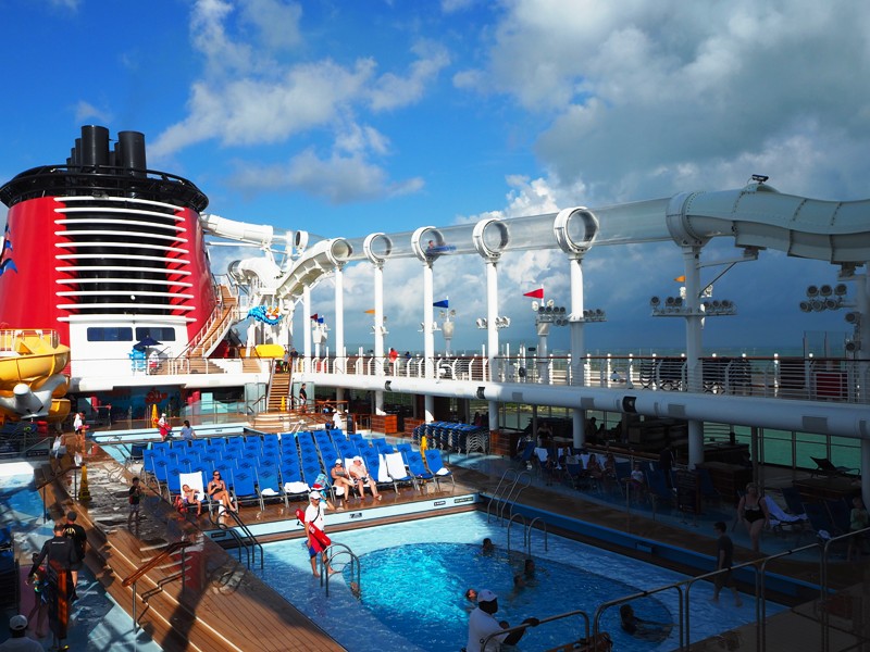 Eastern Caribbean Disney Cruise - Disney Fantasy pool