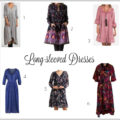 What to wear in Melbourne in autumn - long sleeved dresses