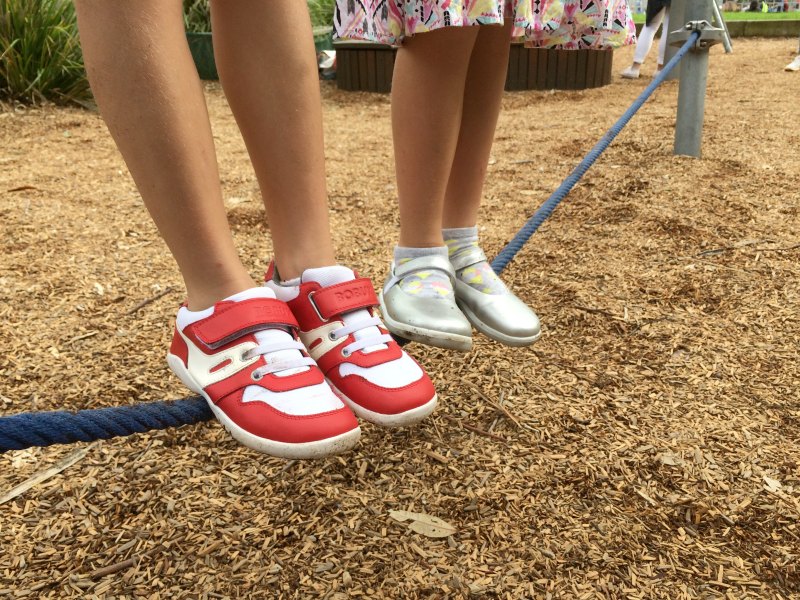 Bobux kids leather shoes 