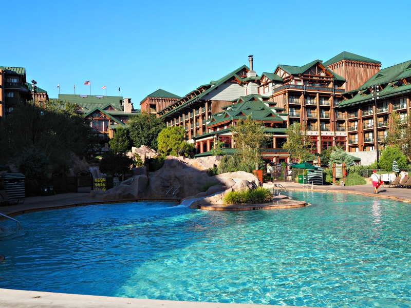 Wilderness Lodge pool area Disney World onsite or offsite
