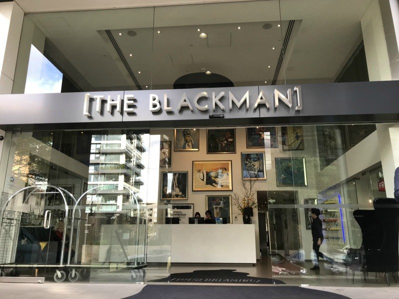 The Blackman Melbourne - front entrance
