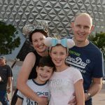 At the entrance to Epcot - What to FastPass at Epcot