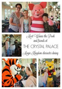 The Crystal Palace is definitely the cutest Magic Kingdom character dining option! This is where you'll find the cuddly characters from Winnie-the-Pooh.