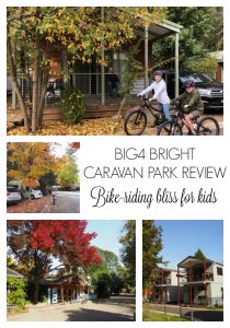BRIGHT, VICTORIA: Big 4 Bright caravan park has a peaceful and convenient location by the river with plenty of space for the kids to roam plus cafes on your doorstep.