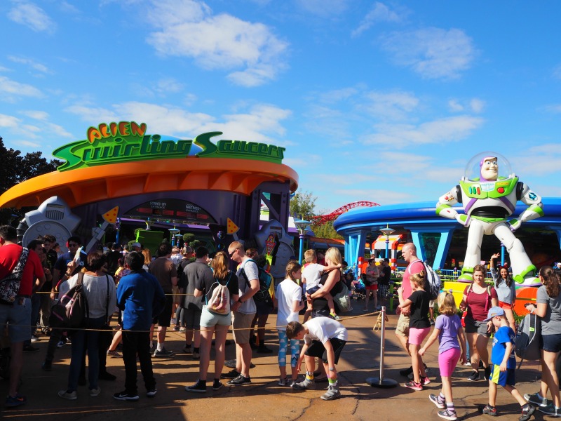 Alien Swirling Saucers - Hollywood Studios Fastpass tiers