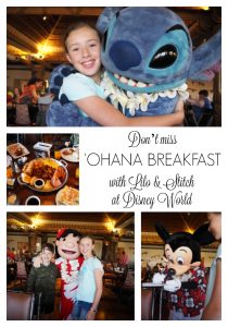 You will love the fun-filled 'Ohana breakfast - the fabulous location and these cheeky characters mean it is now one of our Disney World must-dos.