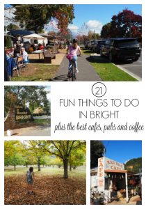 Base yourself here and you'll be kept busy with fun things to do in Bright Victoria, both in the town itself or within a short bike ride or drive.