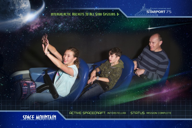 Space Mountain ride photo - Best Fast Passes for Magic Kingdom