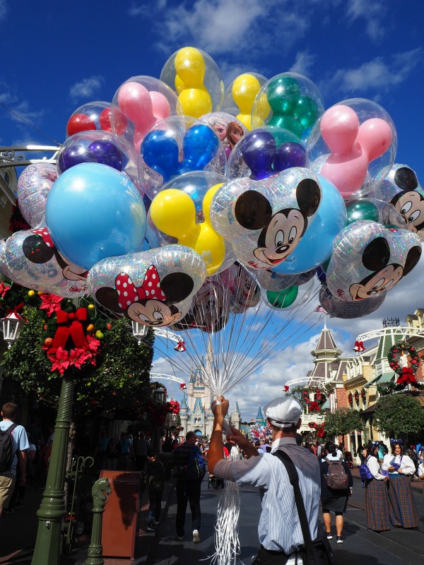 Balloons on Main St - Best Fast Passes for Magic Kingdom
