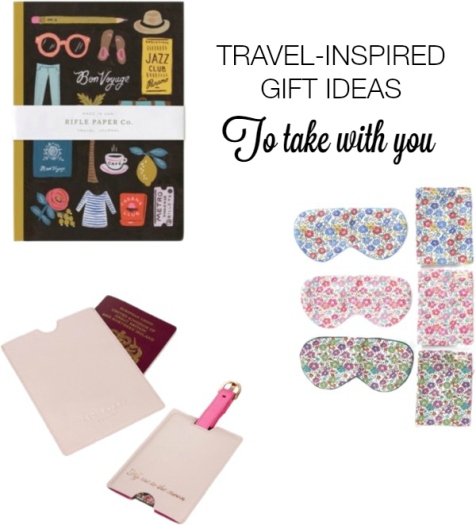 Travel-inspired gift ideas - To take with you b