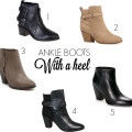 Ankle boots - Smart and stylish for travel - With a heel