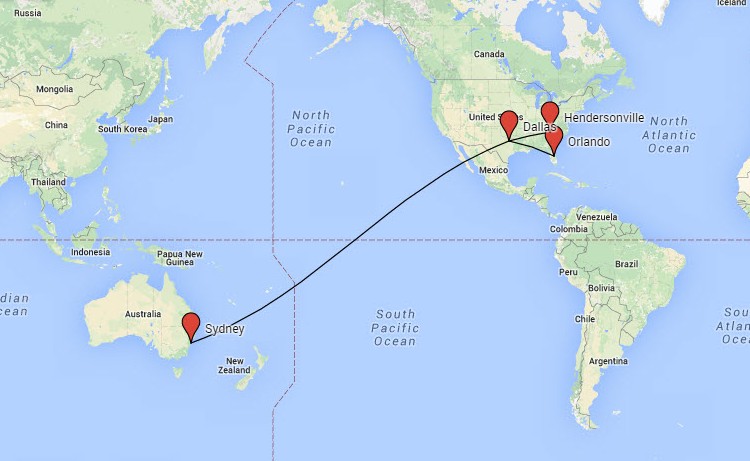 How to make a travel map to plan a trip