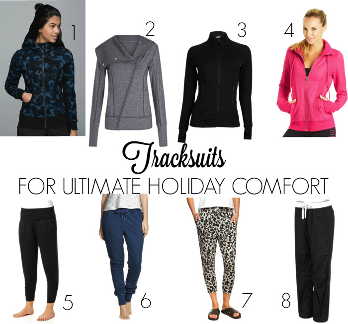 Tracksuits - For ultimate holiday comfort