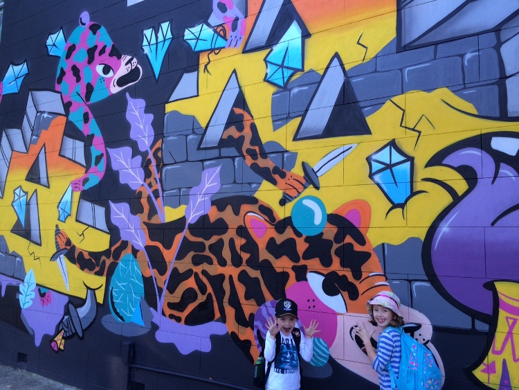 School holidays in Sydney - Marrickville graffiti