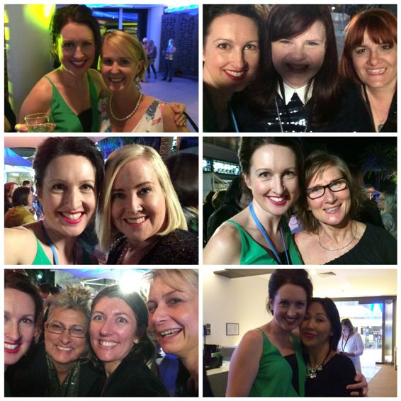 Problogger cocktail party selfies