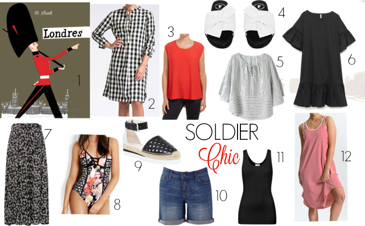 what to pack soldier chic