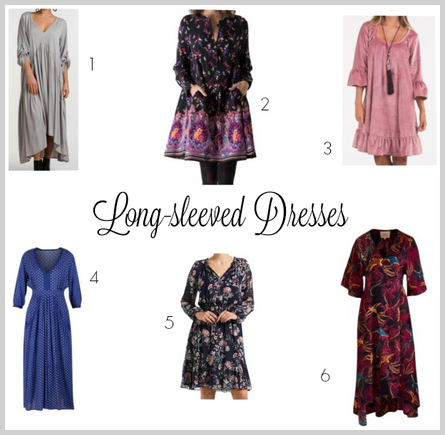 What to wear in Melbourne in autumn - long sleeved dresses